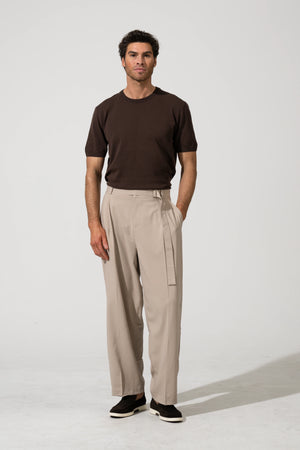'Essence' Wide Pleated Pant
