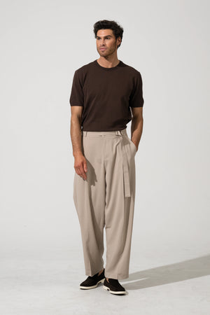 'Essence' Wide Pleated Pant