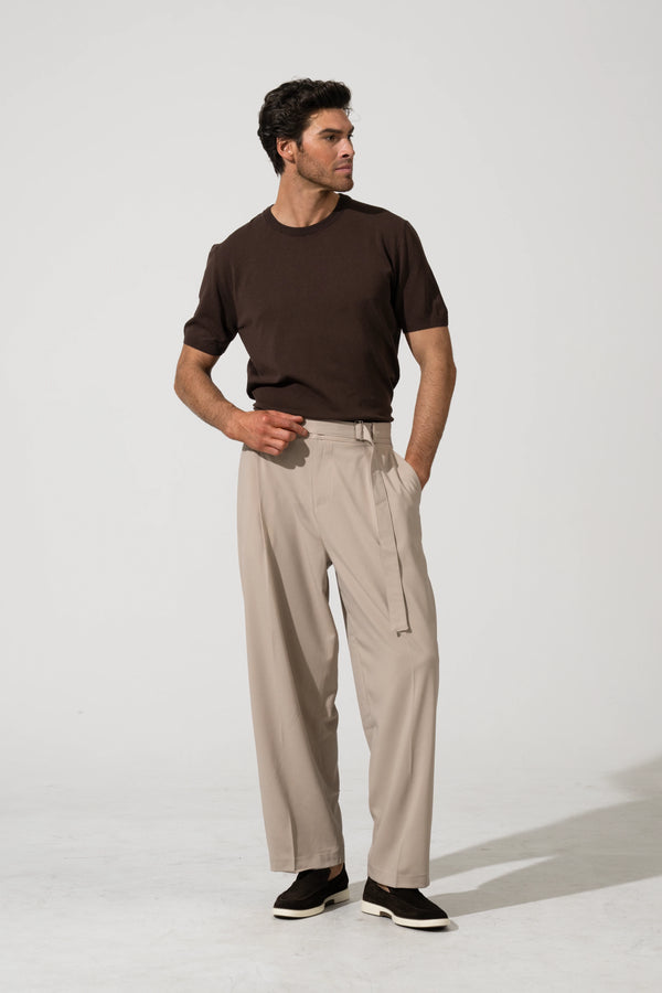 'Essence' Wide Pleated Pant