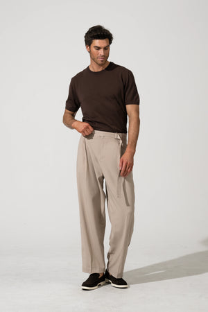'Essence' Wide Pleated Pant