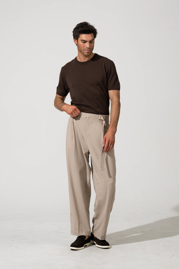 'Essence' Wide Pleated Pant