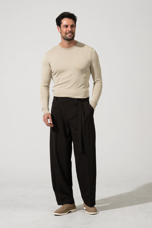 'Essence' Wide Pleated Pant