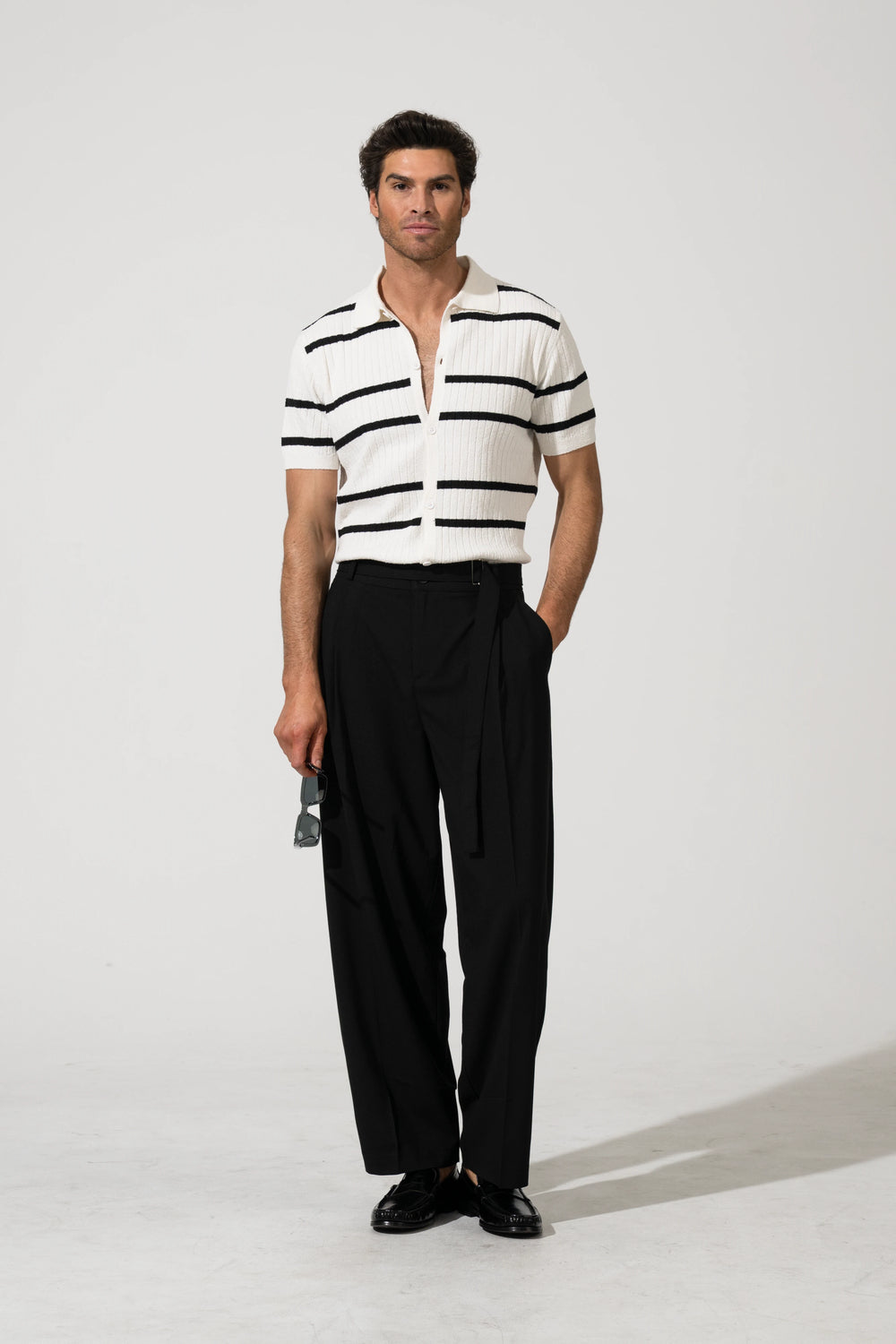 'Essence' Wide Pleated Pant
