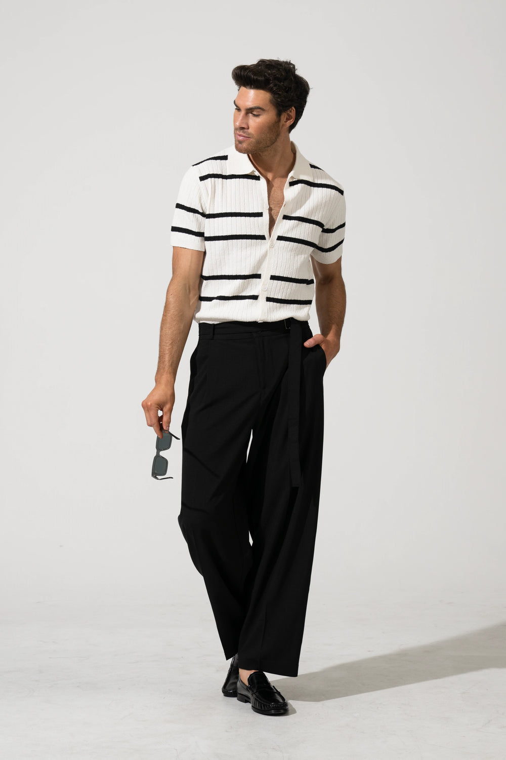 'Essence' Wide Pleated Pant