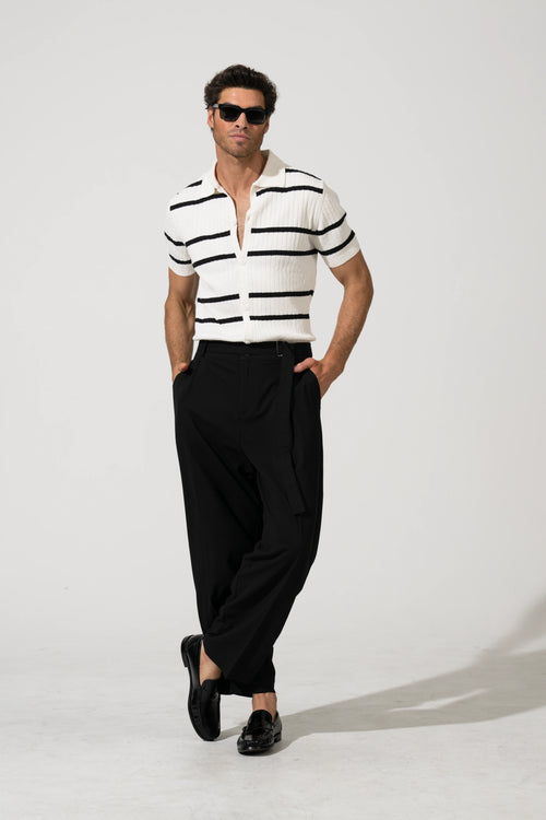 'Essence' Wide Pleated Pant