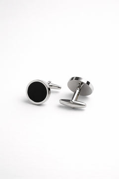 Black Enamel Cufflinks