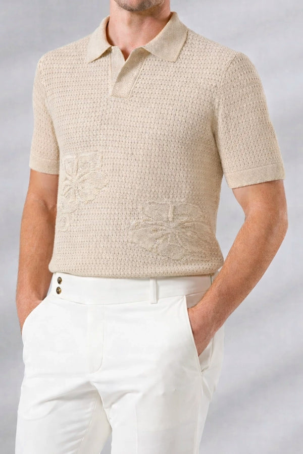 'Scarpo' Knit Polo
