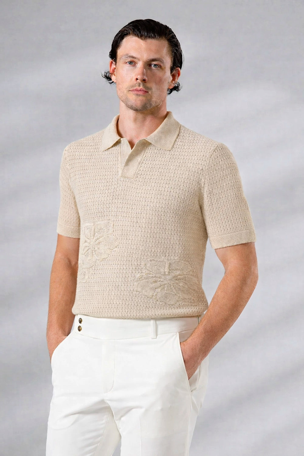 'Scarpo' Knit Polo
