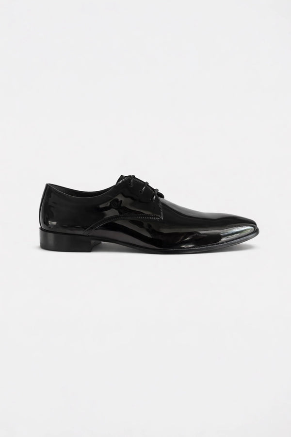 'Leo' Patent Lace-up