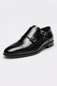 'Spencer' Patent Monk-Strap